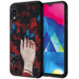 Amazon Brand - Solimo Designer Butterflies Printed Hard Back Case Mobile Cover for Samsung Galaxy M10 (D1296)