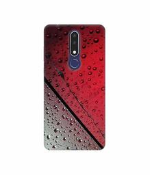 Amazon Brand - Solimo Designer Water Drop On Glass 3D Printed Hard Back Case Mobile Cover for Nokia 3.1 Plus