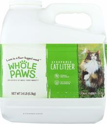 WHOLE PAWS Scoopable Cat Litter, 224 OZ