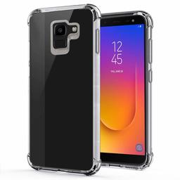 Amazon Brand - Solimo Soft & Flexible Back Phone Case for Samsung Galaxy J6 2018 (Transparent)