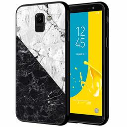 Amazon Brand - Solimo Designer Marble Printed Hard Back Case Mobile Cover for Samsung Galaxy J6 2018 / Samsung Galaxy On6 (D1167)