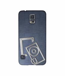 Amazon Brand - Solimo Designer Camera Embroidery 3D Printed Hard Back Case Mobile Cover for Samsung Galaxy S5 i9600