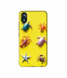 Amazon Brand - Solimo Designer Sea Animals 3D Printed Hard Back Case Mobile Cover for Vivo Y91i