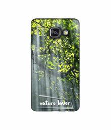 Amazon Brand - Solimo Designer Nature Lover 3D Printed Hard Back Case Mobile Cover for Samsung Galaxy A3 (2016)