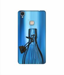 Amazon Brand - Solimo Designer Blue Bottle 3D Printed Hard Back Case Mobile Cover for Vivo V3 Max