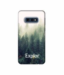 Amazon Brand - Solimo Designer Explor 3D Printed Hard Back Case Mobile Cover for Samsung Galaxy S10e