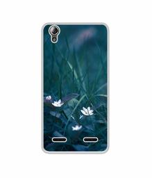 Amazon Brand - Solimo Designer White Flower UV Printed Soft Back Case Mobile Cover for Lenovo A6000