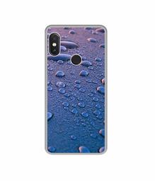 Amazon Brand - Solimo Designer Water Drops UV Printed Soft Back Case Mobile Cover for Mi Redmi Note 5 Pro