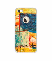 Amazon Brand - Solimo Designer Multicolor Box UV Printed Soft Back Case Mobile Cover for Apple iPhone 5 / 5S