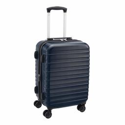 AmazonBasics Hardside Suitcase - 20-Inch, Blue