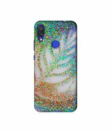 Amazon Brand - Solimo Designer Sparkle Coffee 3D Printed Hard Back Case Mobile Cover for Xiaomi Redmi Note 7S