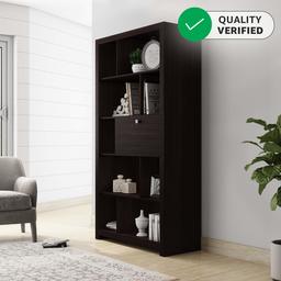 Amazon Brand - Solimo Capella Engineered Wood Display Unit (Espresso Finish)