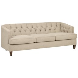 Amazon Brand – Stone & Beam Leila Tufted Living Room Sofa Couch, 88