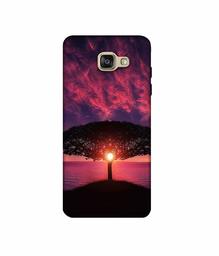 Amazon Brand - Solimo Designer Nature Digital Painting 3D Printed Hard Back Case Mobile Cover for Samsung Galaxy A5 (2016)