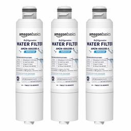 AmazonBasics Replacement Samsung DA29-00020B Refrigerator Water Filter Cartridge - Pack of 3, Advanced Filtration (Renewed)