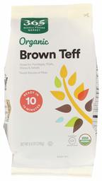 365 Everyday Value, Teff 10 Minute Organic, 8.8 Ounce