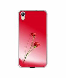 Amazon Brand - Solimo Designer Red Roses UV Printed Soft Back Case Mobile Cover for Techno i3