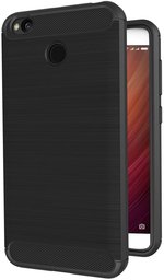 Amazon Brand - Solimo Protective Mobile Cover (Soft & Flexible Back case) for Redmi Y1 (Black)