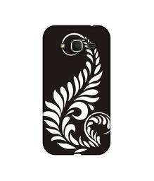 Amazon Brand - Solimo Designer Simple White Rangoli 3D Printed Hard Back Case Mobile Cover for Samsung Galaxy Core Prime