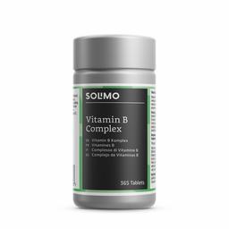 Amazon Brand: Solimo Vitamin B Complex, 365 Tablets