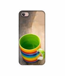 Amazon Brand - Solimo Designer Multicolor Cup 3D Printed Hard Back Case Mobile Cover for Vivo Y81i