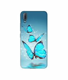 Amazon Brand - Solimo Designer Flying Butterflies 3D Printed Hard Back Case Mobile Cover for Vivo V11 Pro