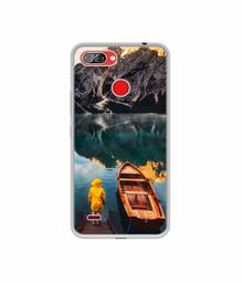 Amazon Brand - Solimo Designer Lake View UV Printed Soft Back Case Mobile Cover for Itel A46