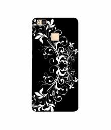 Amazon Brand - Solimo Designer Flower Art Pattern 3D Printed Hard Back Case Mobile Cover for Huawei P9 lite