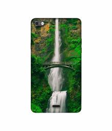 Amazon Brand - Solimo Designer Waterfall 3D Printed Hard Back Case Mobile Cover for Micromax Canvas Sliver 5 Q450