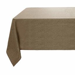 UMI by Amazon Tovaglia in Tessuto Lino Antimacchia Protegge Il Tavolo dal Calore per Tavolo Rettangolare 150x240cm Taupe