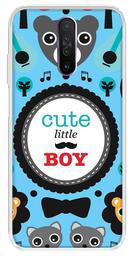 Amazon Brand - Solimo Designer Multicolor Cute Little Boy Blue Pattern Printed Soft Back Case Mobile Cover for Poco X2 / Xiaomi Redmi K30