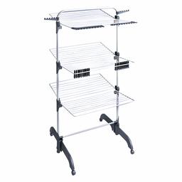 AmazonBasics 3-Tier Deluxe Tower Laundry Drying Rack, 42 m