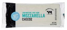 Amazon Brand - Happy Belly Mozzarella Cheese Block, 8 Ounce