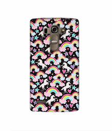 Amazon Brand - Solimo Designer Unicorn Texture 3D Printed Hard Back Case Mobile Cover for LG G4 Stylus