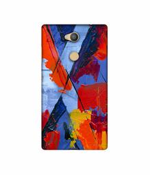 Amazon Brand - Solimo Designer X Multicolor Texture 3D Printed Hard Back Case Mobile Cover for Sony Xperia L2