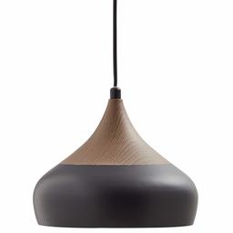 AmazonBasics Stone and Beam Mid-Century Modern Sleek Design, Solid Metal Pendant, 9.5