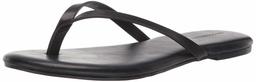 Amazon Brand - 206 Collective Women's Fenna Sandal, Black, 8 B US