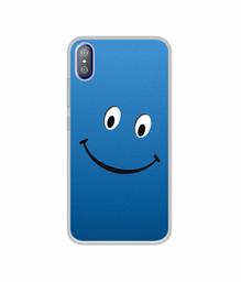 Amazon Brand - Solimo Designer Happy UV Printed Soft Back Case Mobile Cover for i Kall K8