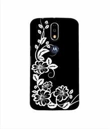 Amazon Brand - Solimo Designer Flower 3D Printed Hard Back Case Mobile Cover for Motorola Moto G4 Plus (with Logo Cut)