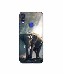 Amazon Brand - Solimo Designer Elephant 3D Printed Hard Back Case Mobile Cover for Xiaomi Redmi Note 7 Pro