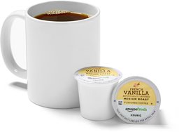 AmazonFresh 80 Ct. K-Cups, French Vanilla Flavored Medium Roast, Keurig K-Cup Brewer Compatible