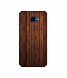 Amazon Brand - Solimo Designer Wooden Texture 3D Printed Hard Back Case Mobile Cover for Samsung Galaxy J4 Core