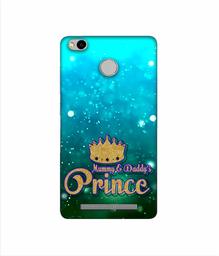 Amazon Brand - Solimo Designer Mummy & Daddy's Prince 3D Printed Hard Back Case Mobile Cover for Xiaomi Redmi 3S Prime