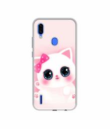 Amazon Brand - Solimo Designer Babby Kitty UV Printed Soft Back Case Mobile Cover for Lava Z93