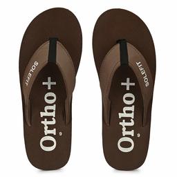 Solefit Men's Brown Slippers-9 UK (43 EU) (SLFT-0088)