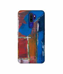 Amazon Brand - Solimo Designer Color Blog On Canvas 3D Printed Hard Back Case Mobile Cover for Oppo A9 (2020)