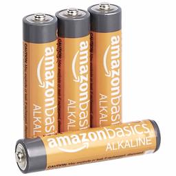 AmazonBasics AAA performance alkaline batterijen (4 count)