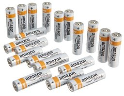 AmazonBasics AA Everyday Alkaline Batteries, 20 Count