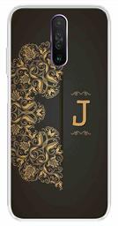 Amazon Brand - Solimo Designer Multicolor Black Pattern Alphabet-J Printed Soft Back Case Mobile Cover for Poco X2 / Xiaomi Redmi K30