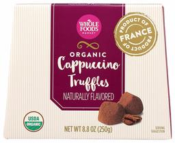 Whole Foods Market, Limited Edition Organic Truffles, Cappuccino, 8.8 Ounce